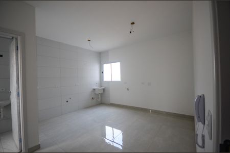 Sala de apartamento à venda com 1 quarto, 34m² em Vila Mangalot, São Paulo