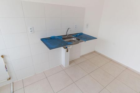 Apartamento para alugar com 42m², 2 quartos e sem vaga Apartamento para alugar com 42m², 2 quartos e sem vagaCozinha e Área de Serviço
