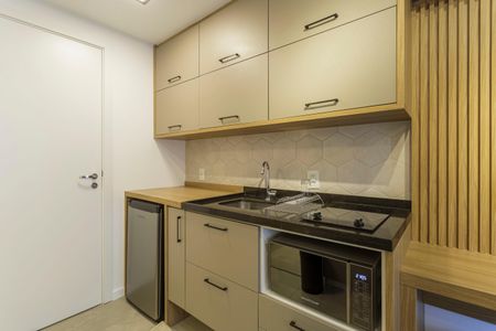 Studio à venda com 25m², 1 quarto e sem vagaCozinha