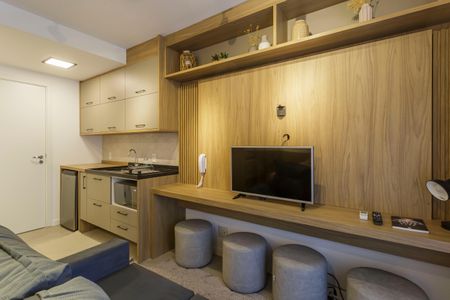 Studio à venda com 25m², 1 quarto e sem vagaSala/Quarto