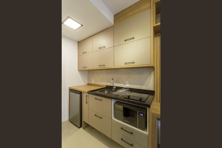 Studio à venda com 25m², 1 quarto e sem vagaCozinha