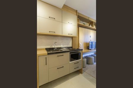 Studio à venda com 25m², 1 quarto e sem vagaCozinha