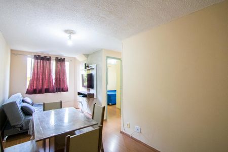Sala de apartamento para alugar com 1 quarto, 42m² em Parque Sao Vicente, Santo André