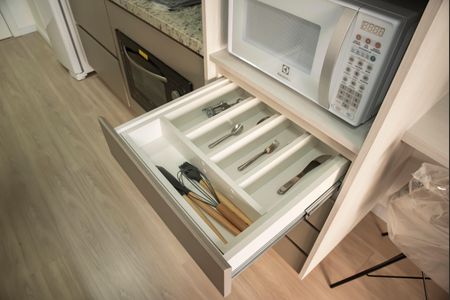 Studio para alugar com 24m², 1 quarto e sem vagaCozinha