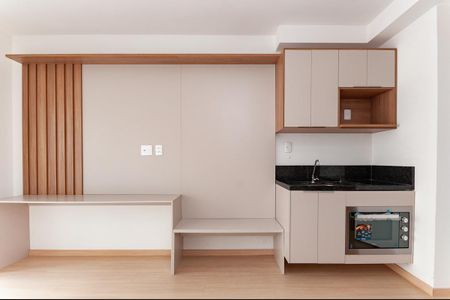 Cozinha Americana de apartamento para alugar com 1 quarto, 32m² em Pompeia, São Paulo