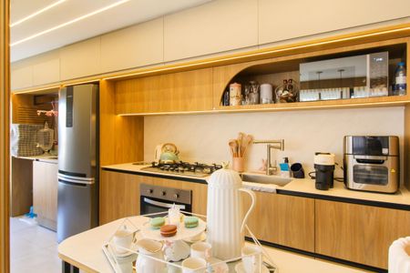 Apartamento à venda com 105m², 2 quartos e 1 vaga Apartamento à venda com 105m², 2 quartos e 1 vagaCozinha e Área de Serviço