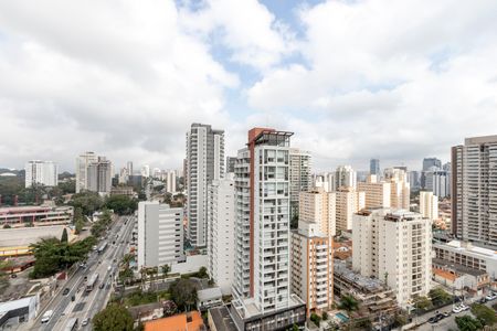 Vista de kitnet/studio à venda com 1 quarto, 20m² em Santo Amaro, São Paulo