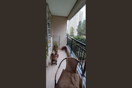 Varanda da Sala de apartamento à venda com 2 quartos, 70m² em Vila Suzana, São Paulo