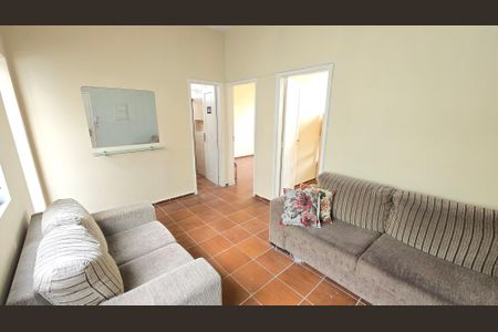 Sala de apartamento para alugar com 2 quartos, 60m² em Aparecida, Santos