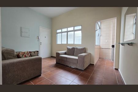 Sala de apartamento para alugar com 2 quartos, 60m² em Aparecida, Santos