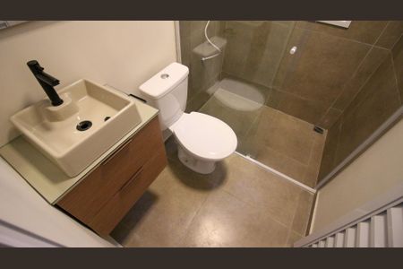 Casa de condomínio para alugar com 45m², 1 quarto e sem vaga Casa de condomínio para alugar com 45m², 1 quarto e sem vagaBanheiro