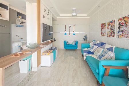 Apartamento para alugar com 71m², 2 quartos e 2 vagasSala