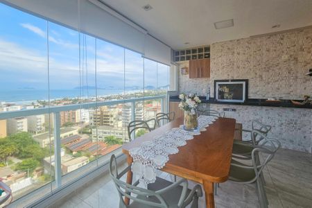 Varanda da Sala de apartamento para alugar com 2 quartos, 71m² em Loteamento Joao Batista Juliao, Guarujá