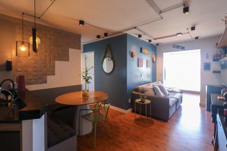 Sala de apartamento à venda com 2 quartos, 60m² em Santa Maria, São Caetano do Sul