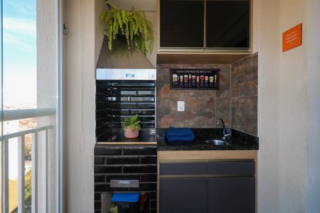 Varanda Gourmet de apartamento à venda com 2 quartos, 60m² em Santa Maria, São Caetano do Sul