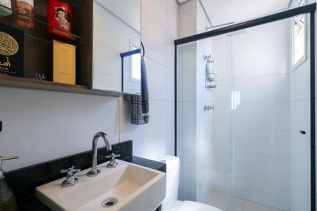 Apartamento à venda com 60m², 2 quartos e 2 vagasBanheiro Social