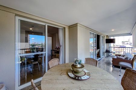 Varanda da Sala de apartamento à venda com 3 quartos, 142m² em Mooca, São Paulo