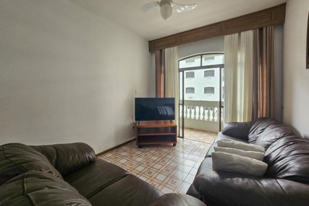 Sala de apartamento para alugar com 4 quartos, 100m² em Jardim Tres Marias, Guarujá
