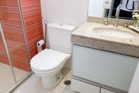 Apartamento para alugar com 187m², 3 quartos e 4 vagas Apartamento para alugar com 187m², 3 quartos e 4 vagasBanheiro da Suíte 3