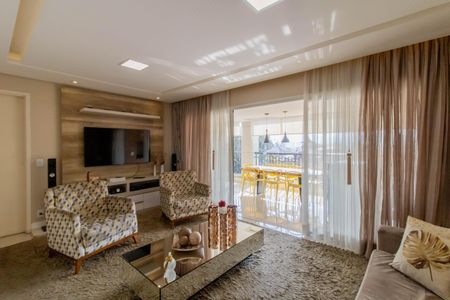 Sala de apartamento à venda com 4 quartos, 137m² em Vila Rosalia, Guarulhos