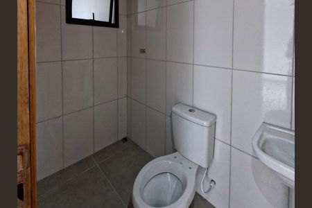 Banheiro de kitnet/studio à venda com 1 quarto, 25m² em Vila Cruz das Almas, São Paulo