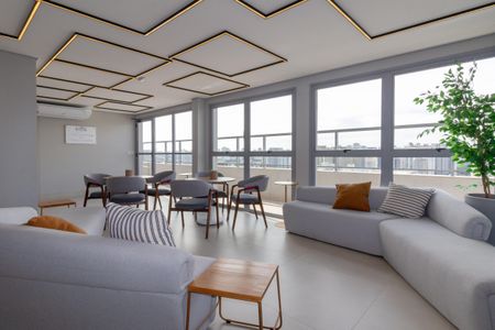 Apartamento para alugar com 28m², 1 quarto e sem vaga Apartamento para alugar com 28m², 1 quarto e sem vagaÁrea comum - Lounge