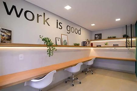 Apartamento à venda com 31m², 2 quartos e sem vagaÁrea Comum - Coworking