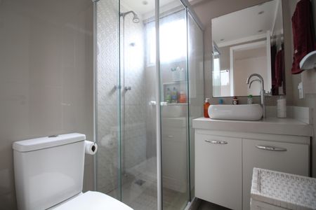 Apartamento à venda com 84m², 3 quartos e 2 vagasBanheiro da Suíte