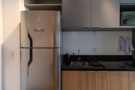Cozinha de kitnet/studio à venda com 1 quarto, 24m² em Perdizes, São Paulo