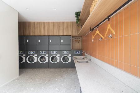 Apartamento para alugar com 26m², 1 quarto e sem vaga Apartamento para alugar com 26m², 1 quarto e sem vagaÁrea comum - Lavanderia