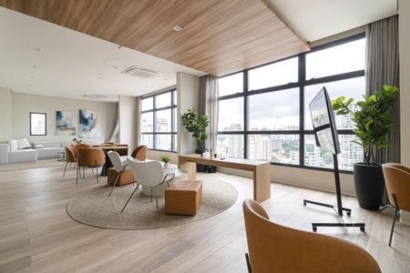 Apartamento para alugar com 26m², 1 quarto e sem vaga Apartamento para alugar com 26m², 1 quarto e sem vagaÁrea comum - Salão de festas