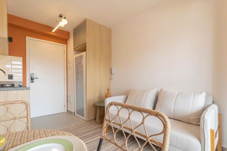 Sala de apartamento para alugar com 1 quarto, 26m² em Vila Olímpia, São Paulo