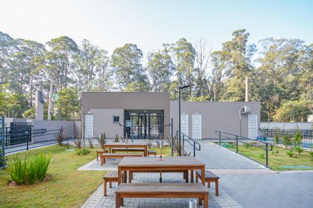 Apartamento para alugar com 35m², 2 quartos e sem vagaFachada e portaria