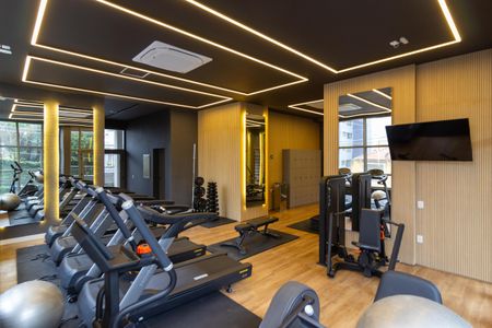 Apartamento à venda com 77m², 2 quartos e 1 vaga Apartamento à venda com 77m², 2 quartos e 1 vagaÁrea comum - Academia