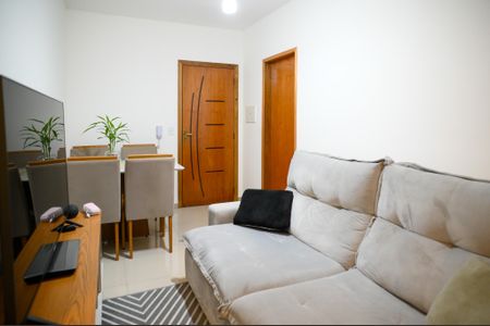 Sala de apartamento à venda com 1 quarto, 47m² em Vila Moinho Velho, São Paulo