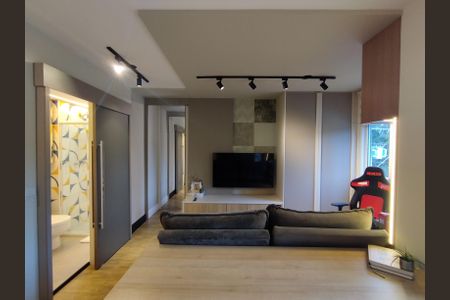 Sala de apartamento para alugar com 1 quarto, 47m² em Jardim Campanario, Diadema