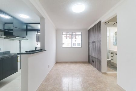 Sala de apartamento para alugar com 2 quartos, 48m² em Vila Mogilar, Mogi das Cruzes