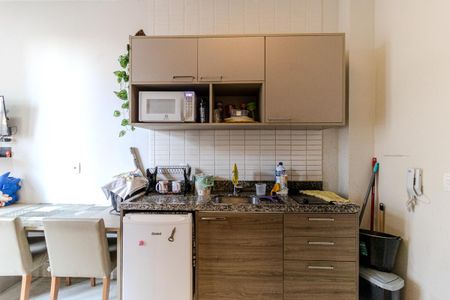 Cozinha de kitnet/studio à venda com 1 quarto, 30m² em Centro Histórico de São Paulo, São Paulo