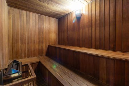 Apartamento para alugar com 90m², 1 quarto e 2 vagas Apartamento para alugar com 90m², 1 quarto e 2 vagasÁrea comum - Sauna