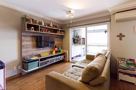 Sala  de apartamento à venda com 3 quartos, 86m² em Lapa, São Paulo