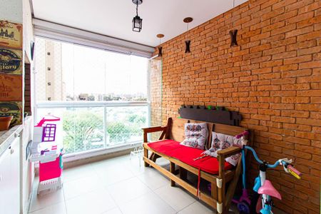 Varanda de apartamento à venda com 3 quartos, 86m² em Lapa, São Paulo