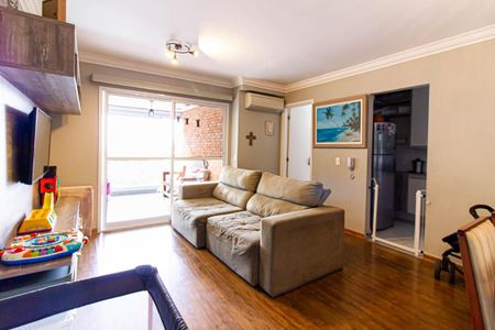 Sala  de apartamento à venda com 3 quartos, 86m² em Lapa, São Paulo