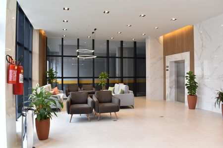 Studio para alugar com 24m², 1 quarto e sem vagaHall social