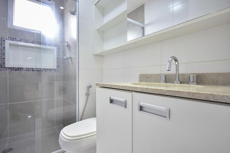 Apartamento à venda com 77m², 2 quartos e 2 vagasBanheiro Suíte 2