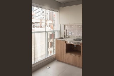 Studio à venda com 28m², 1 quarto e sem vagaCozinha