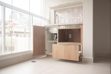 Studio à venda com 28m², 1 quarto e sem vagaCozinha