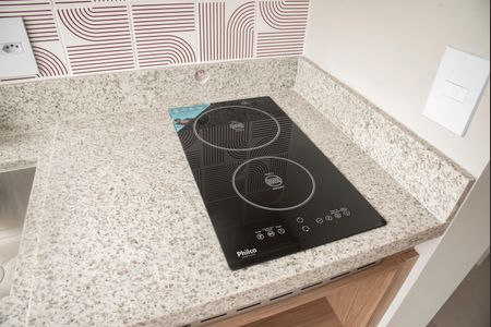 Studio à venda com 28m², 1 quarto e sem vagaCozinha