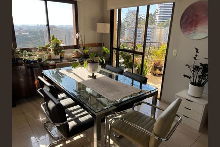 Sala de Jantar de apartamento à venda com 3 quartos, 120m² em Jardim Monte Kemel, São Paulo