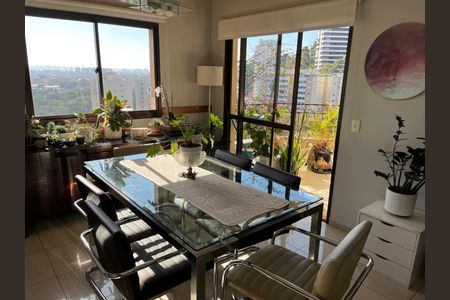 Sala de Jantar de apartamento à venda com 3 quartos, 120m² em Jardim Monte Kemel, São Paulo