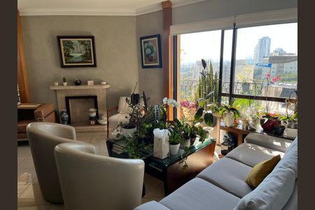 Sala de apartamento à venda com 3 quartos, 120m² em Jardim Monte Kemel, São Paulo
